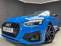 Used Audi A5 Cabriolet S-Line 204 HP (150 kW) 2021 Blue Cabriolet