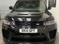 Used Land Rover Range Rover Sport SVR 2019 Black SUV