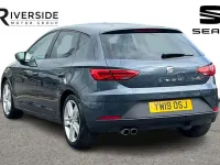 Used Seat Leon FR 130 HP (95 kW) 2019 Magnetic grey Hatchback