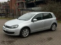 Used VW Golf VII Match 105 HP (77 kW) 2012 Silver Hatchback