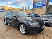 Begagnad Seat Leon Sport 150 HK (110 kW) 2014 Svart Kombi