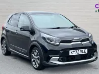 Used Kia Picanto X-Line 67 HP (49 kW) 2022 Black Hatchback