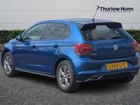 Used VW Polo R-line 116 HP (85 kW) 2020 Blue Hatchback