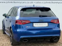 Used Audi RS3 Comfort 367 HP (269 kW) 2016 Blue Sedan