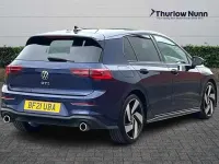 Used VW Golf VII GTI 245 HP (180 kW) 2021 Blue Hatchback