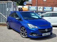 Used Vauxhall Corsa 205 HP (150 kW) 2016 Blue Hatchback