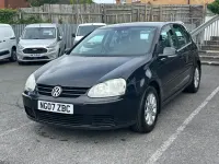 Used VW Golf V Match 113 HP (83 kW) 2007 Black Hatchback