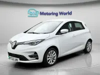Used Renault Zoe GT-Line 100 kW (136 HP) 2022 White Hatchback