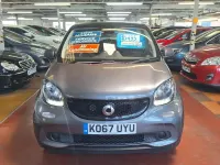 Used Smart ForFour Passion 71 HP (52 kW) 2018 Black Hatchback