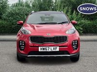Used Kia Sportage GT-Line S 174 HP (127 kW) 2017 Red SUV