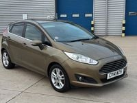 Used Ford Fiesta Zetec 82 HP (60 kW) 2014 Brown Hatchback