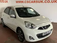 Used Nissan Micra N-TEC 80 HP (58 kW) 2016 White Hatchback