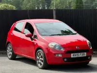 Used Fiat Punto Easy 69 HP (50 kW) 2015 Red Hatchback