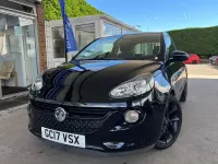 Used Vauxhall Adam S 70 HP (51 kW) 2017 Black jack Hatchback