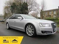 Used Audi A8 Comfort 414 HP (304 kW) 2013 Silver Sedan