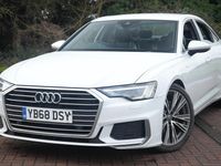 Used Audi A6 S-Line 2018 White Sedan