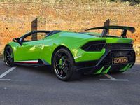 Used Lamborghini Huracán 640 HP (470 kW) 2019 Green Cabriolet