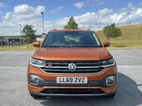 Used VW T-Cross R-line 2019 Orange SUV