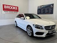 Used Mercedes C220 AMG Line Premium Plus 170 HP (125 kW) 2015 White Estate