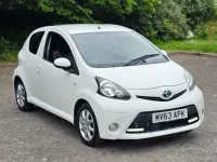 Used Toyota Aygo 68 HP (50 kW) 2013 White Hatchback