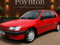 Used Peugeot 306 75 HP (55 kW) 1994 Diablo red metallic Hatchback
