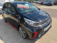 Used Kia Picanto GT-Line 66 HP (48 kW) 2018 Black Hatchback