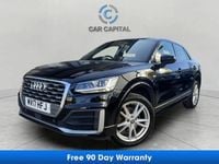 Usado Audi Q2 S-Line 150 CV (110 kW) 2017 Negro SUV