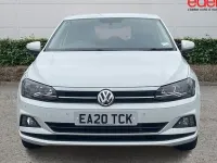 Used VW Polo Match 95 HP (69 kW) 2020 White Hatchback