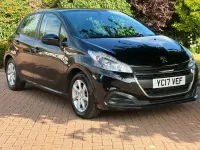 Used Peugeot 208 Active 2017 Black Hatchback