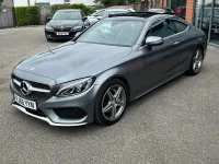Used Mercedes C220 AMG Line Premium 167 HP (122 kW) 2016 Grey Coupe