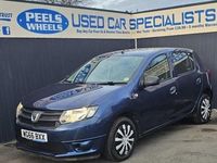 Used Dacia Sandero Ambiance 75 HP (55 kW) 2016 Blue Hatchback
