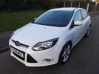 Used Ford Focus Titanium 115 HP (84 kW) 2013 White Hatchback