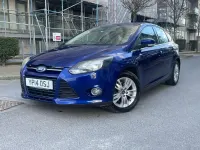 Used Ford Focus Titanium 125 HP (91 kW) 2014 Blue Hatchback