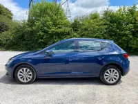 Used Seat Leon SE 115 HP (84 kW) 2019 Blue Hatchback