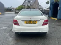Begagnad Mercedes C220 AMG 170 HK (125 kW) 2012 Vit Sportkupé