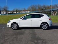 Used Seat Leon XCELLENCE 125 HP (91 kW) 2018 White Hatchback