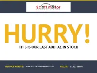 Used Audi A1 Sportback S-Line 150 HP (110 kW) 2016 Black Hatchback
