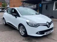 Used Renault Clio Dynamique 75 HP (55 kW) 2015 White Hatchback