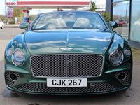 Used Bentley Continental GT Convertible 550 HP (404 kW) 2021 Green Cabriolet