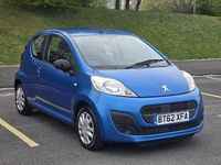 Used Peugeot 107 Access 68 HP (50 kW) 2012 Blue Hatchback
