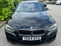 Usado BMW 320 M Sport 184 CV (135 kW) 2014 Negro Familiar
