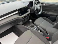 Used Skoda Fabia Colour Edition 85 HP (62 kW) 2024 Race blue metallic black magic pearl effect Hatchback