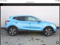 Used Nissan Qashqai N-Connecta 115 HP (84 kW) 2018 Blue SUV