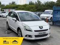Second-hand Peugeot 5008 Active 115 CP (84 kW) 2014 Alb Monovolum