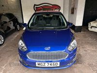 Used Ford Ka Plus Zetec 70 HP (51 kW) 2019 Blue Hatchback