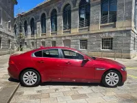 Used Jaguar XE Prestige 163 HP (119 kW) 2016 Red Sedan