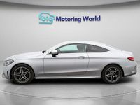 Used Mercedes C200 AMG line 198 HP (145 kW) 2023 Silver Coupe
