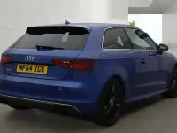 Used Audi S3 Sportback Premium 300 HP (220 kW) 2014 Blue Hatchback