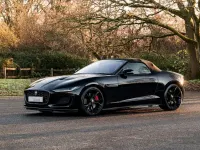 Used Jaguar F-Type First Edition 450 HP (330 kW) 2021 Black Cabriolet