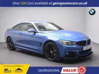 Used BMW 420 M Sport 184 HP (135 kW) 2014 Blue Coupe